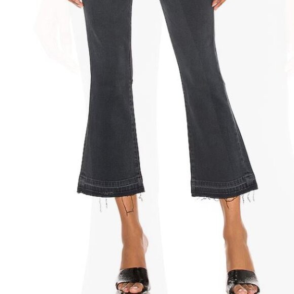 LE JEAN Mid Rise Bella Crop Flare - Picture 3 of 11